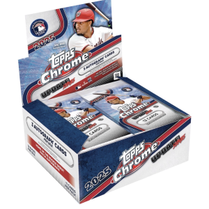 2025 Topps Chrome Update Baseball Jumbo Box